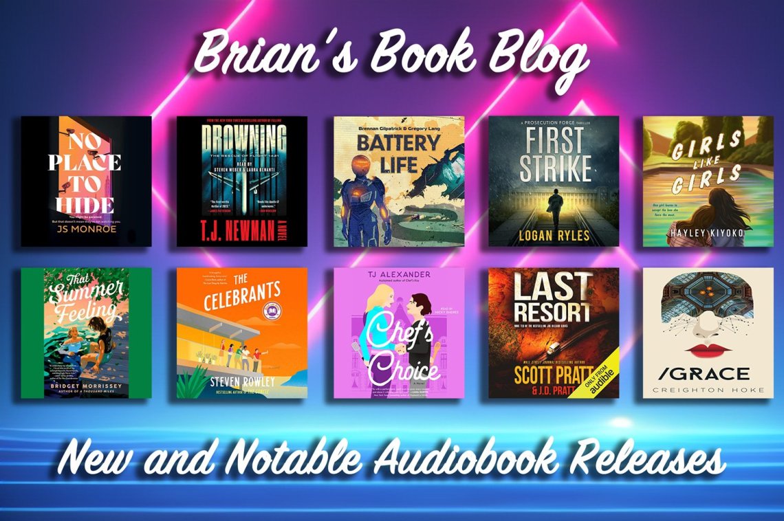 New and Notable Audiobook Releases for the Week of June 3rd on Steve’s Book Blog